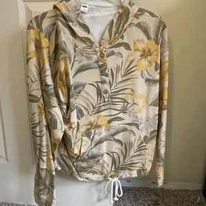 NWT Old Navy Floral Sweatshirt
